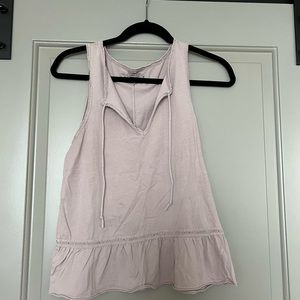 Abercrombie light purple tank size xs